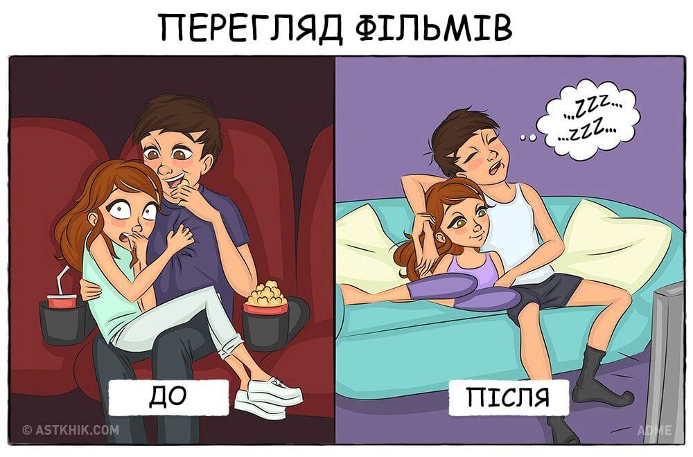 комікси про життя