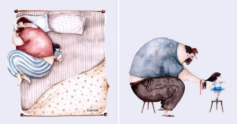 Тато і донечка